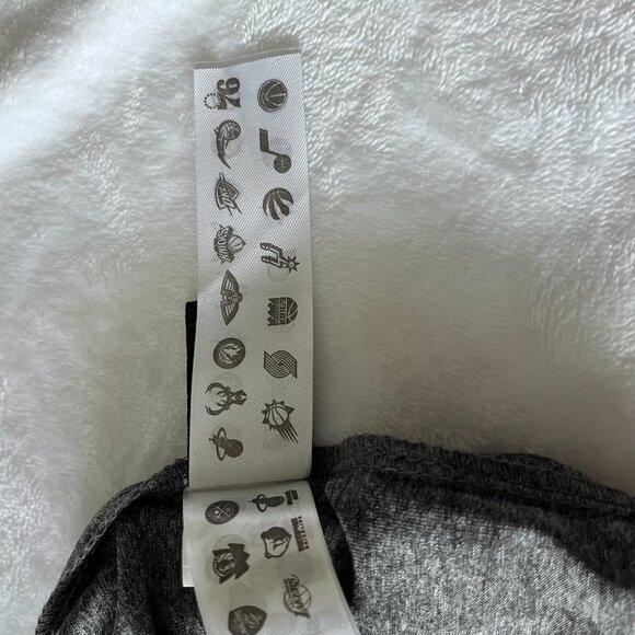 Portland Trail Blazers Men's Warmup Jacket Official NBA Partial-Zip XL Grey - Picture 10 of 10